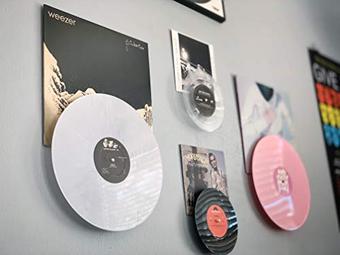 How To Frame and Hang Your Vinyl Records on a Wall 